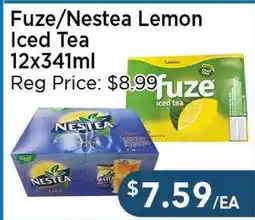 Blue Sky Supermarket Fuze/Nestea Lemon Iced Tea offer