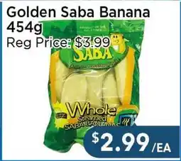 Blue Sky Supermarket Golden Saba Banana offer