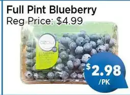 Blue Sky Supermarket Full Pint Blueberry offer