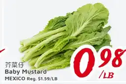 United Supermarket Baby Mustard offer