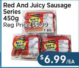 Blue Sky Supermarket Red And Juicy Sausage Series offer