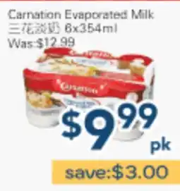 Oceans Fresh Food Market Carnation Evaporated Milk offer