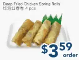 Oceans Fresh Food Market Deep Fried Chicken Spring Rolls offer