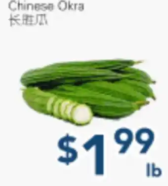 Oceans Fresh Food Market Chinese Okra offer