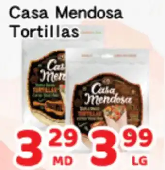 Oceans Fresh Food Market Casa Mendosa Tortillas offer