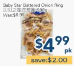 Oceans Fresh Food Market Baby Star Battered Onion Ring offer