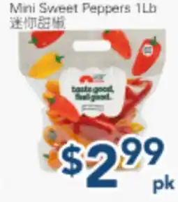 Oceans Fresh Food Market Mini Sweet Peppers 1Lb offer