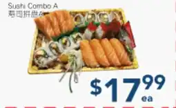 Oceans Fresh Food Market Sushi Combo A offer