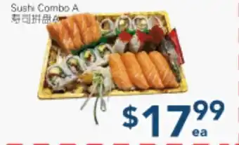 Oceans Fresh Food Market Sushi Combo A offer