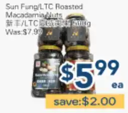 Oceans Fresh Food Market Sun Fung/LTC Roasted Macadamia Nuts offer