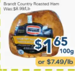 Oceans Fresh Food Market Brandt Country Roasted Ham offer