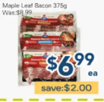 Oceans Fresh Food Market Maple Leaf Bacon offer