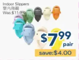 Oceans Fresh Food Market Indoor Slippers offer