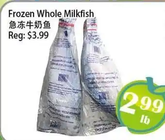 Food Depot Supermarket Frozen Whole Milkfish offer
