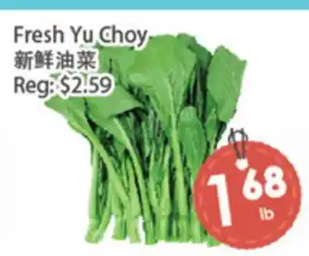 Fresh Palace Supermarket Fresh Yu Choy offer