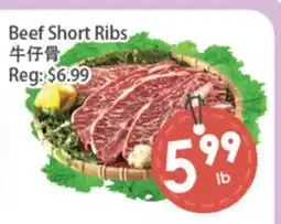 Fresh Palace Supermarket Beef Short Ribs offer