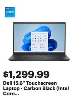 Best Buy Dell 15.6 Touchscreen Laptop - Carbon Black (Intel Core i5-1334U/16GB RAM/512GB SSD/Windows 11 Home) offer