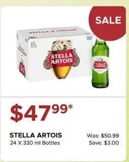 The Beer Store STELLA ARTOIS offer