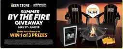 The Beer Store Summer by the Fire Giveaway offer