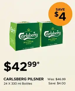 The Beer Store CARLSBERG PILSNER offer