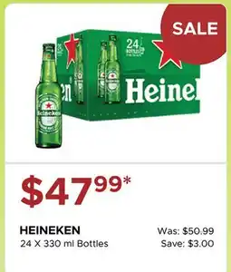 The Beer Store HEINEKEN offer