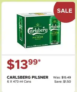 The Beer Store CARLSBERG PILSNER offer