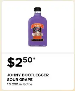 The Beer Store JOHNY BOOTLEGGER SOUR GRAPE offer