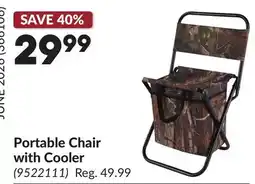 Princess Auto Portable Chair with Cooler offer