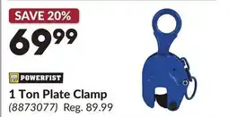 Princess Auto 1 Ton Plate Clamp offer