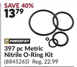 Princess Auto 397 pc Metric Nitrile O-Ring Kit offer