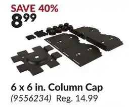 Princess Auto 6 x 6 in. Column Cap offer