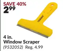 Princess Auto 4 in. Window Scraper offer