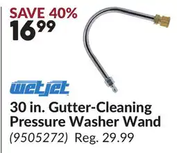 Princess Auto 30 in. Gutter-Cleaning Pressure Washer Wand offer