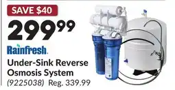 Princess Auto Under-Sink Reverse Osmosis System offer