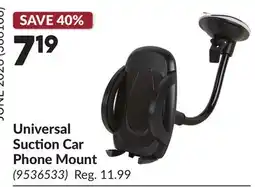 Princess Auto Universal Suction Car Phone Mount offer