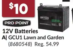 Princess Auto 12V Batteries, GCU1 Lawn and Garden offer