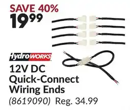 Princess Auto 12V DC Quick-Connect Wiring Ends offer