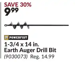 Princess Auto 1-3/4 x 14 in. Earth Auger Drill Bit offer