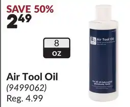 Princess Auto Air Tool Oil offer
