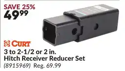 Princess Auto CURT 3 to 2-1/2 or 2 in. Hitch Receiver Reducer Set offer