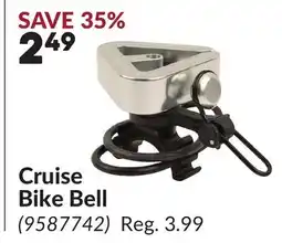 Princess Auto Cruise Bike Bell offer