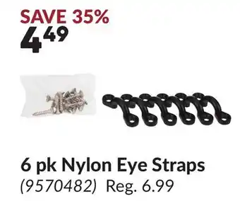 Princess Auto 6 pk Nylon Eye Straps offer
