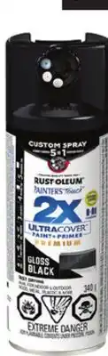 Princess Auto Gloss Black 5-in-1 Spray Paints offer