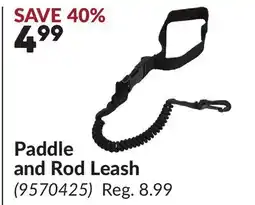 Princess Auto Paddle and Rod Leash offer