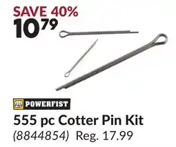 Princess Auto 555 pc Cotter Pin Kit offer