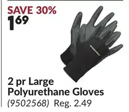 Princess Auto 2 pr Large Polyurethane Gloves offer