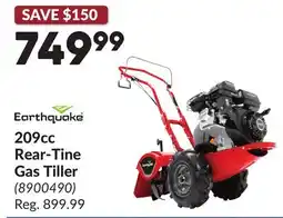 Princess Auto Earthquake 209cc Rear-Tine Gas Tiller offer