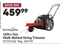 Princess Auto Earthquake 160cc Gas Walk-Behind String Trimmer offer