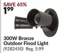 Princess Auto 300W Bronze Outdoor Flood Light offer