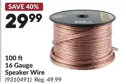 Princess Auto 100 ft 16 Gauge Speaker Wire offer